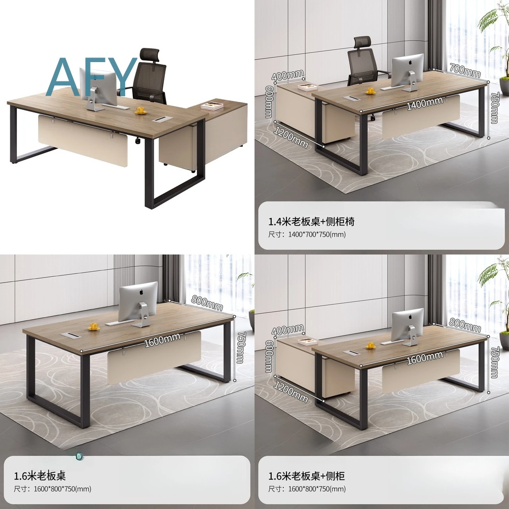 Desk Setup L Shaped - Exklusives Schreibtisch-Set für Büro-Arbeitsplatz mit Ergonomischem