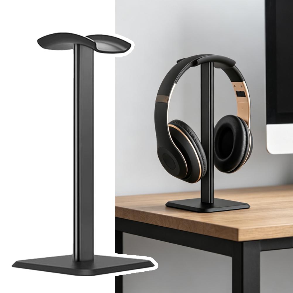 Headphone Hook Under - Universeller moderner Desktop-Kopfhörerständer, Desktop-Headset-Halter, rutschfester Präsentationsständer