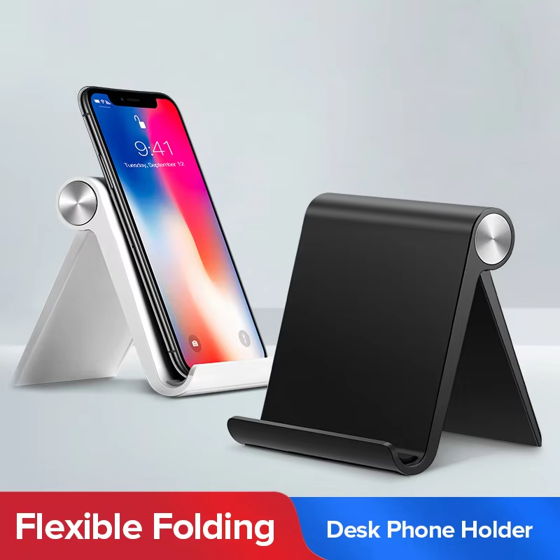 Desk Setup Stand - Universeller Faltbarer Schreibtisch-Telefonhalter Tragbarer Verstellbarer Desktop-Telefonständer