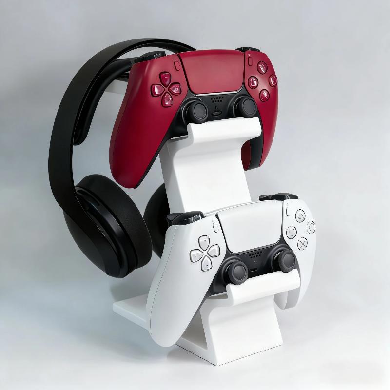 Headphone Hook Under - ● 3-in-1-Controller-Ständer für den Schreibtisch mit
