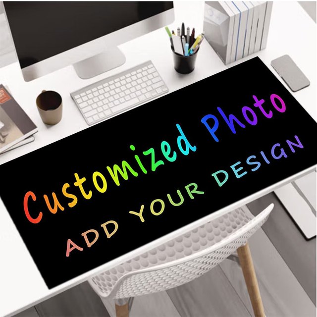 Rubber Mat Desk - Individuelles Mauspad mit Einzigartigem Kunstdruck Rutschfeste