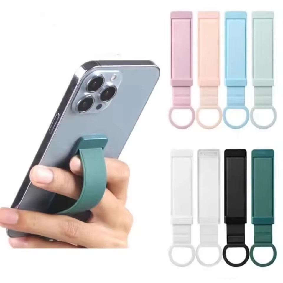 Desk Setup Stand - Universelles Armband Fingerhalter Unsichtbare Schnalle Handy-Rückseiten-Aufkleber