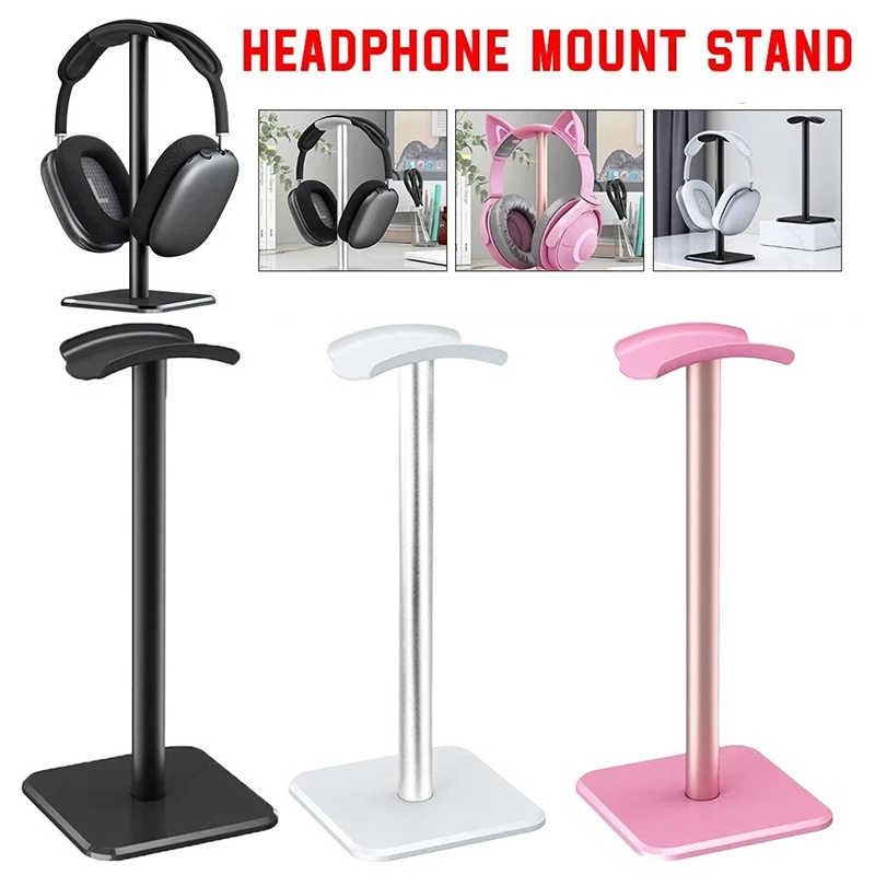 Headphone Hook Under - 1 Stück Universeller Kunststoff-Kopfhörerhalter Gaming-Headset-Ständer Desktop-Organizer
