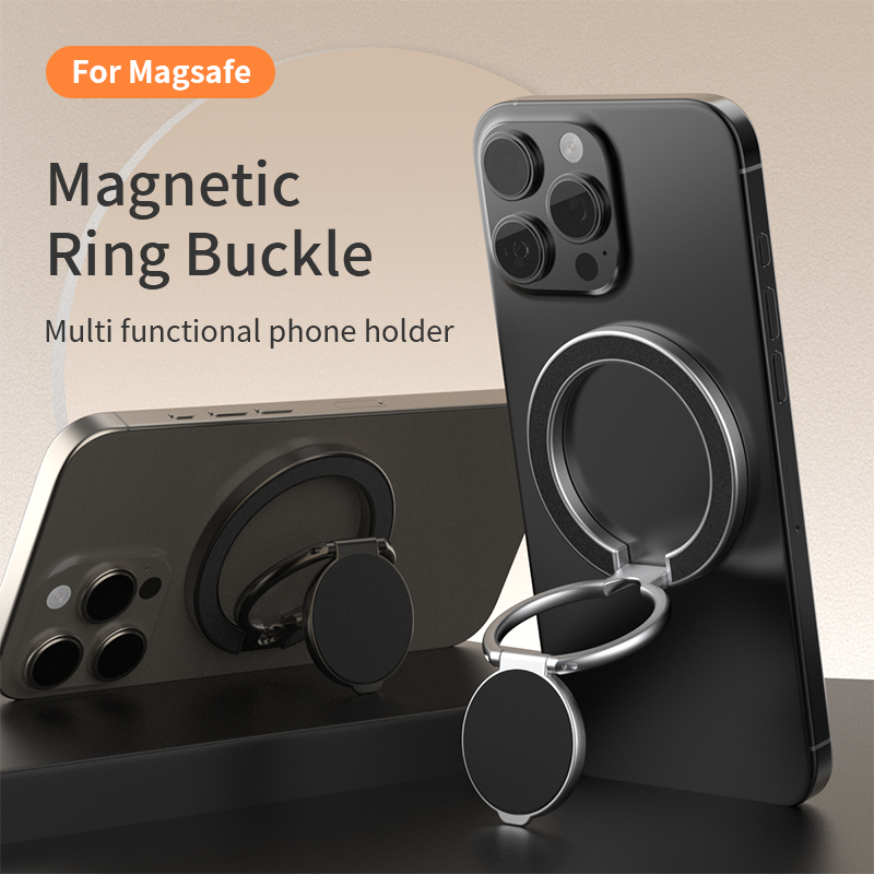Desk Setup Stand - Doppelseitiger MagSafe Handy-Ständer Magnetischer Handy-Ringhalter Kickstand-Griff