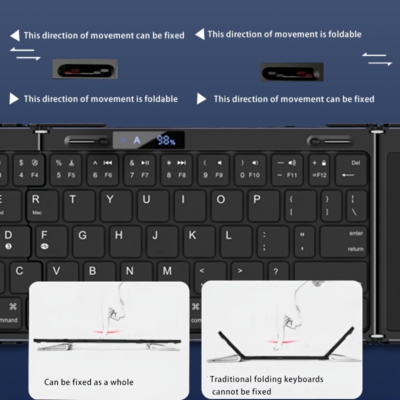 Kabellose Klapptastatur mit Hi – Korean Desk Setup Bewertung und Preis