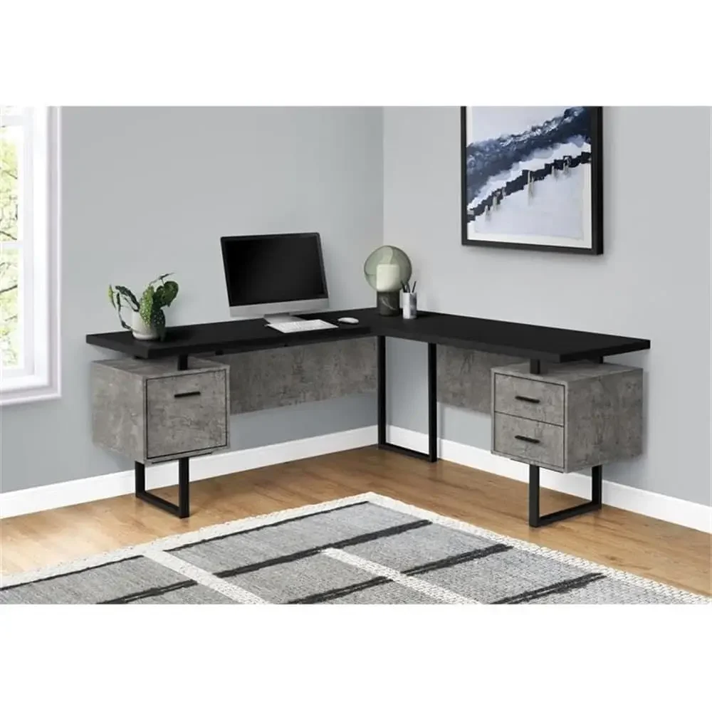 L-förmiger 70-Zoll-Computertis – Desk Setup L Shaped Bewertung und Preis