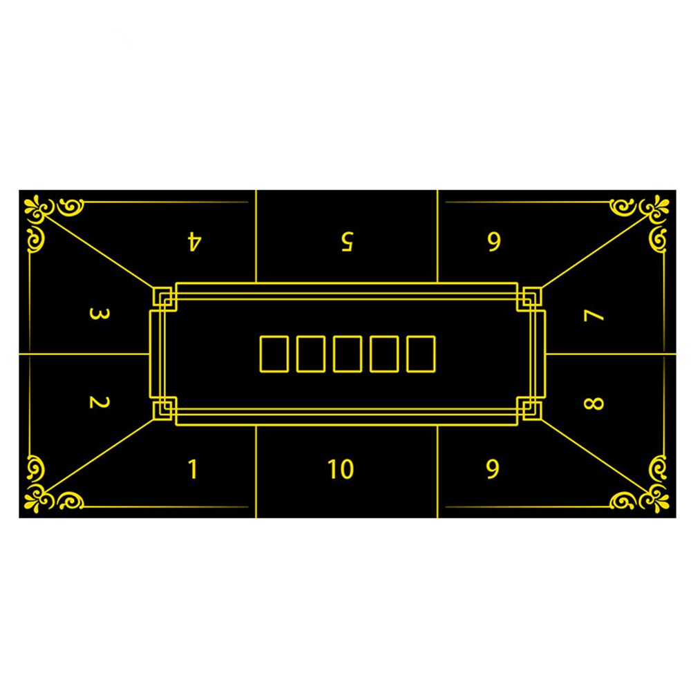 Verdickte Gummi-Poker-Tischdec – Rubber Mat Desk Bewertung und Preis