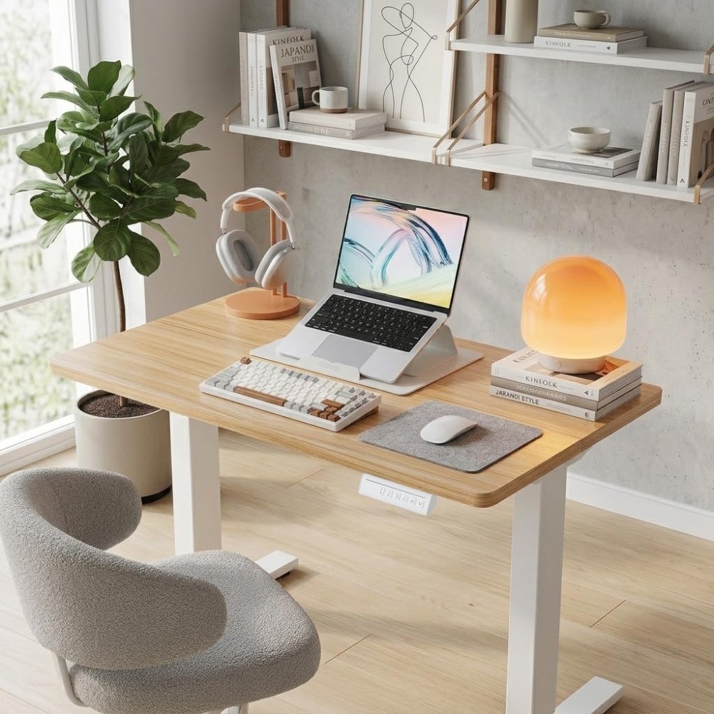 Kleiner elektrischer Stehschre – Desk Setup L Shaped Bewertung und Preis