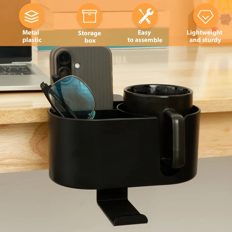 4-in-1 Schreibtisch-Getränkeha – Headphone Hook Under Bewertung und Preis