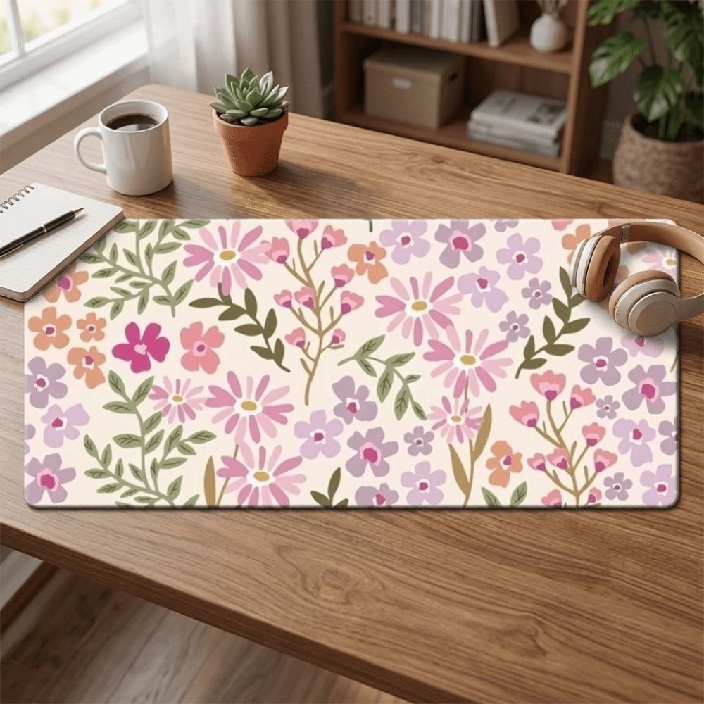 Fleckresistente Große Blumen-S – Rubber Mat Desk Bewertung und Preis