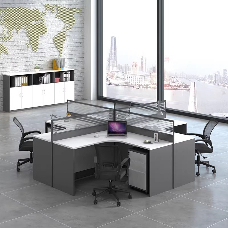 Weißer Büroschreibtisch für 2, – Desk Setup L Shaped Bewertung und Preis