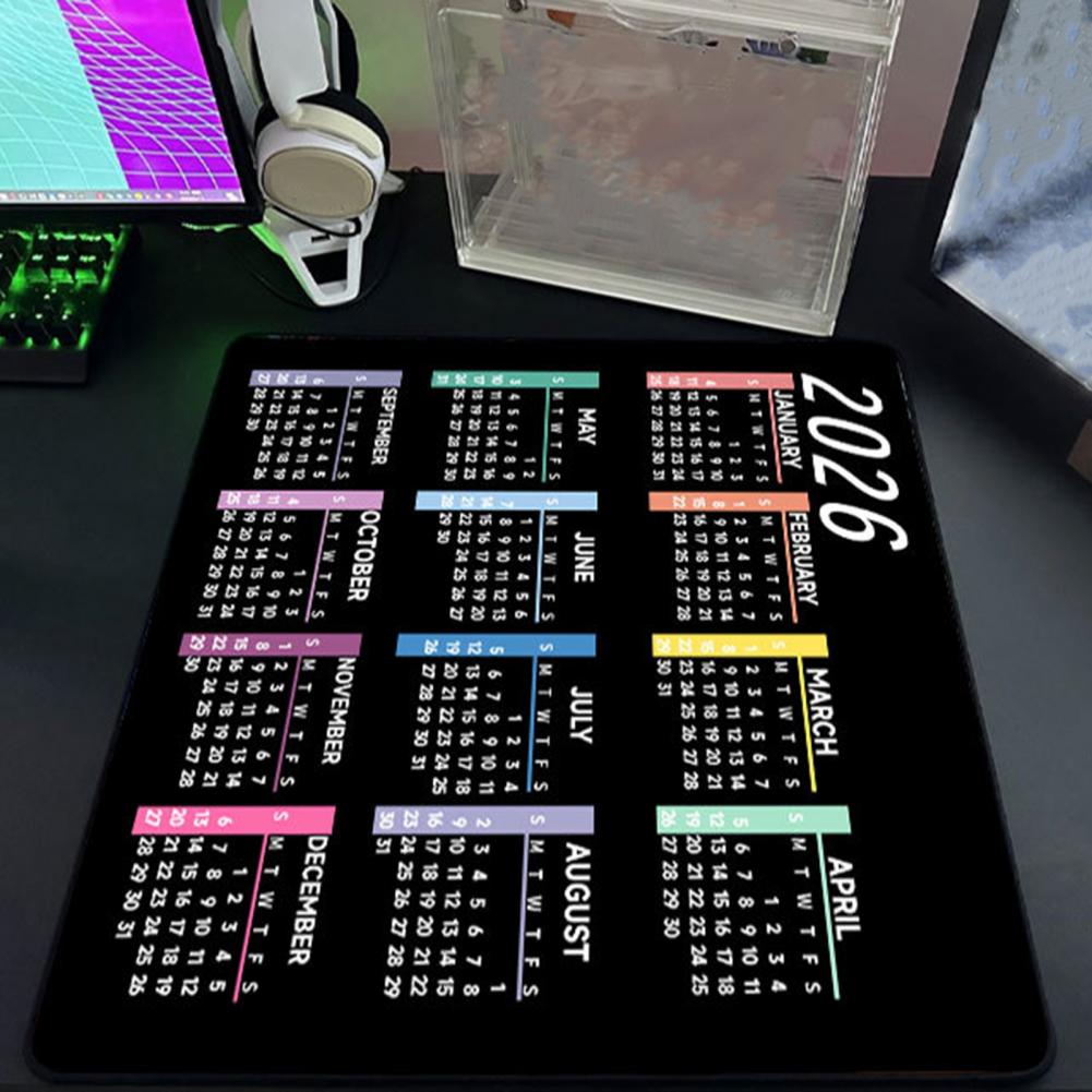 2026-Kalender-Mauspad, wasserd – Rubber Mat Desk Bewertung und Preis
