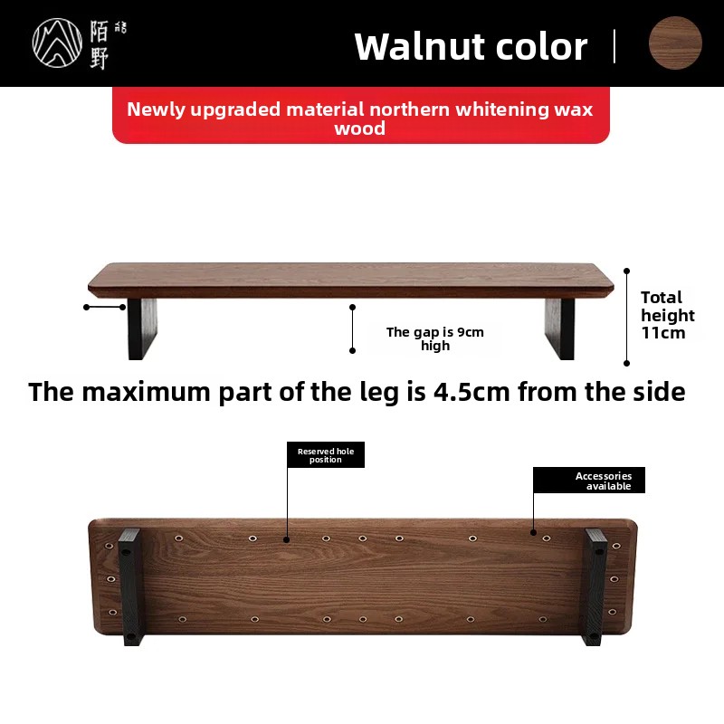 Massivholz Monitor Riser Ständ – Setup Desk Monitor Bewertung und Preis