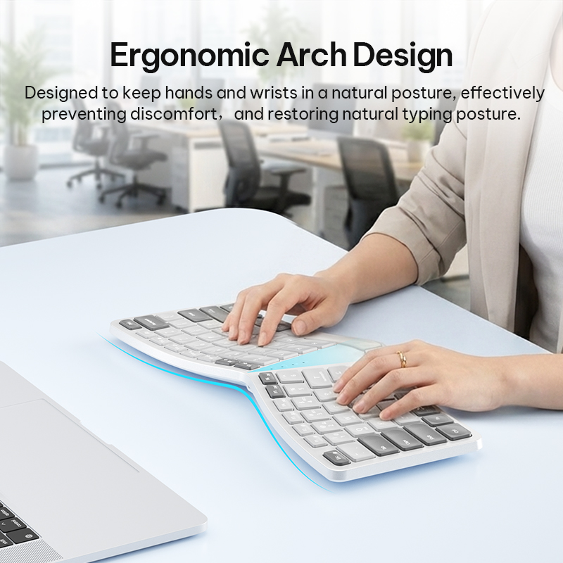 Ergonomische Bluetooth-, 2,4G- – Korean Desk Setup Bewertung und Preis