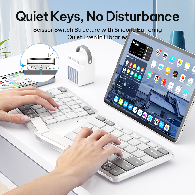 Ergonomische Bluetooth-, 2,4G- – Korean Desk Setup Bewertung und Preis
