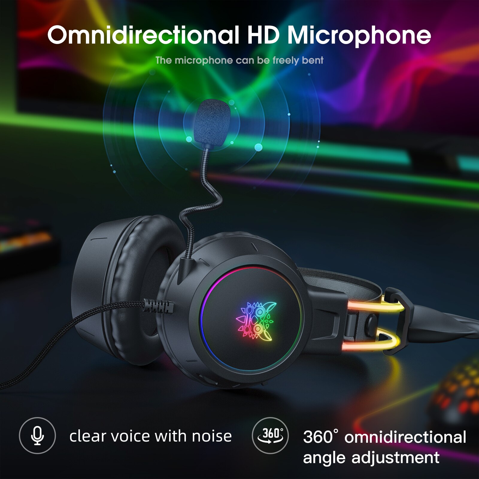 Onikuma Gaming Headset für 202 – Headphone Hook Under Bewertung und Preis