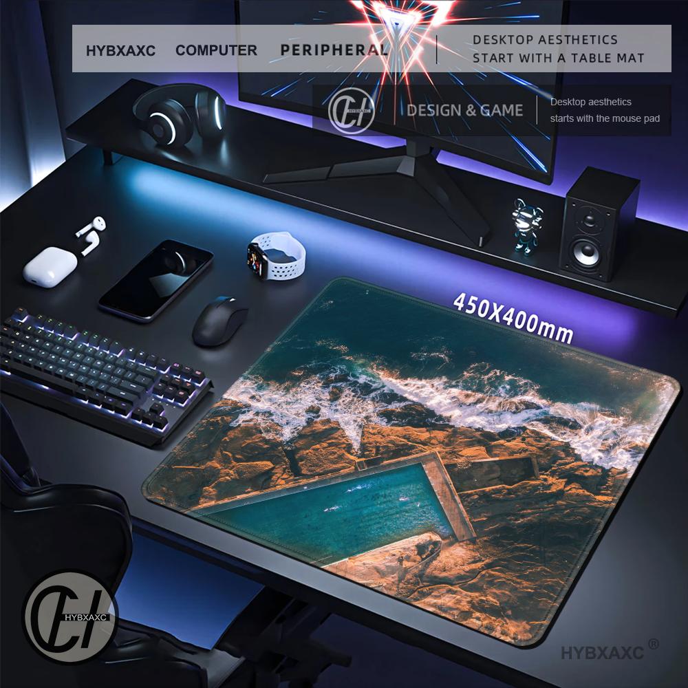 HYBXAXC MAerial Ocean Wave Mau – Desk Setup Photography Bewertung und Preis