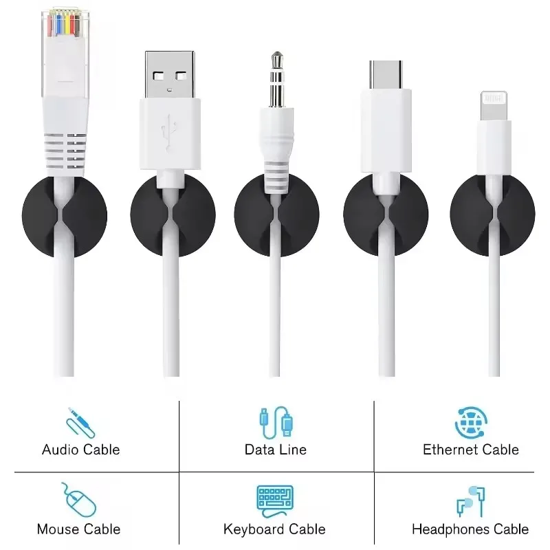 5/50 Stück Desktop-Wand-Kabelc – Headphone Hook Under Bewertung und Preis