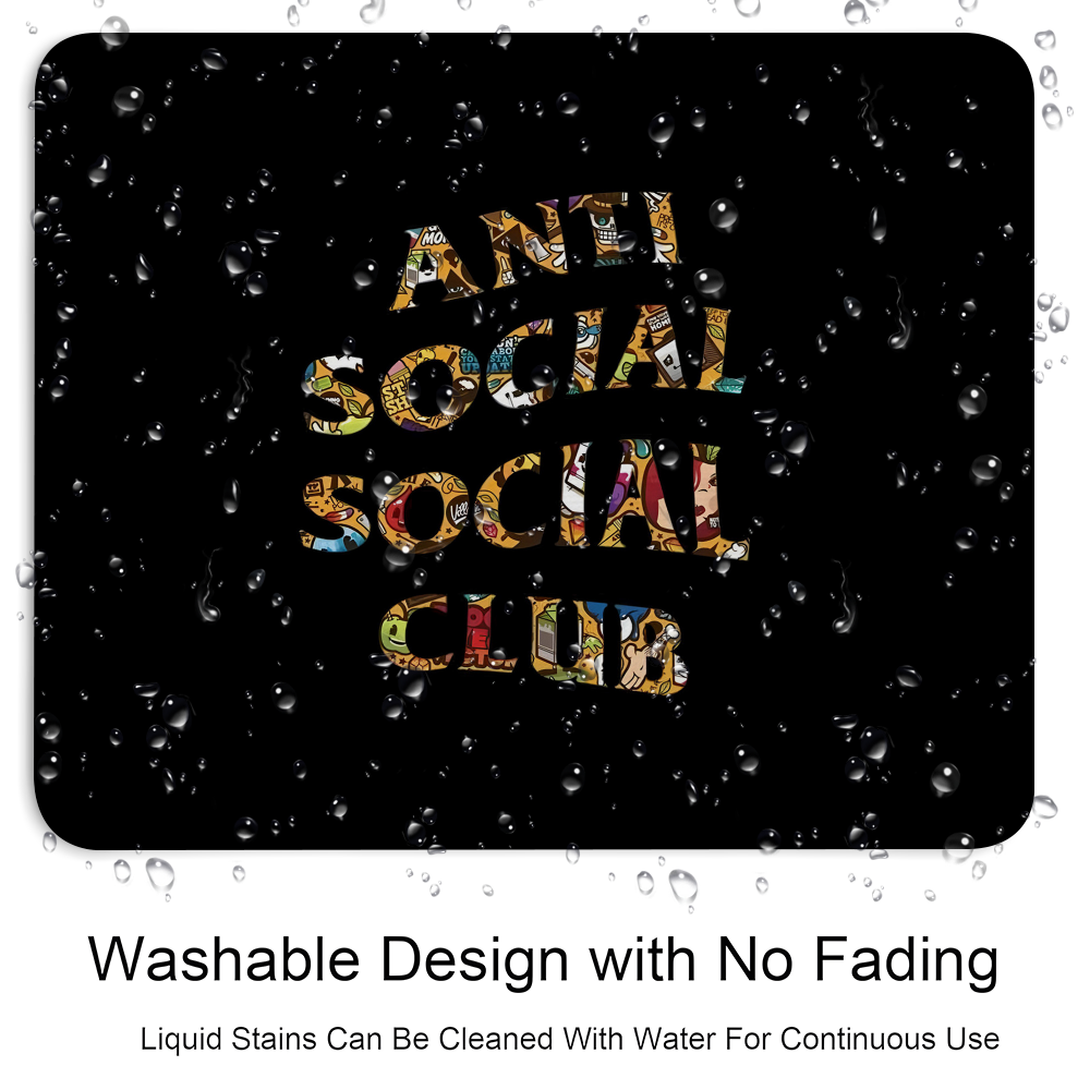 ANTI SOCIAL SOCIAL CLUB Mauspa – Rubber Mat Desk Bewertung und Preis
